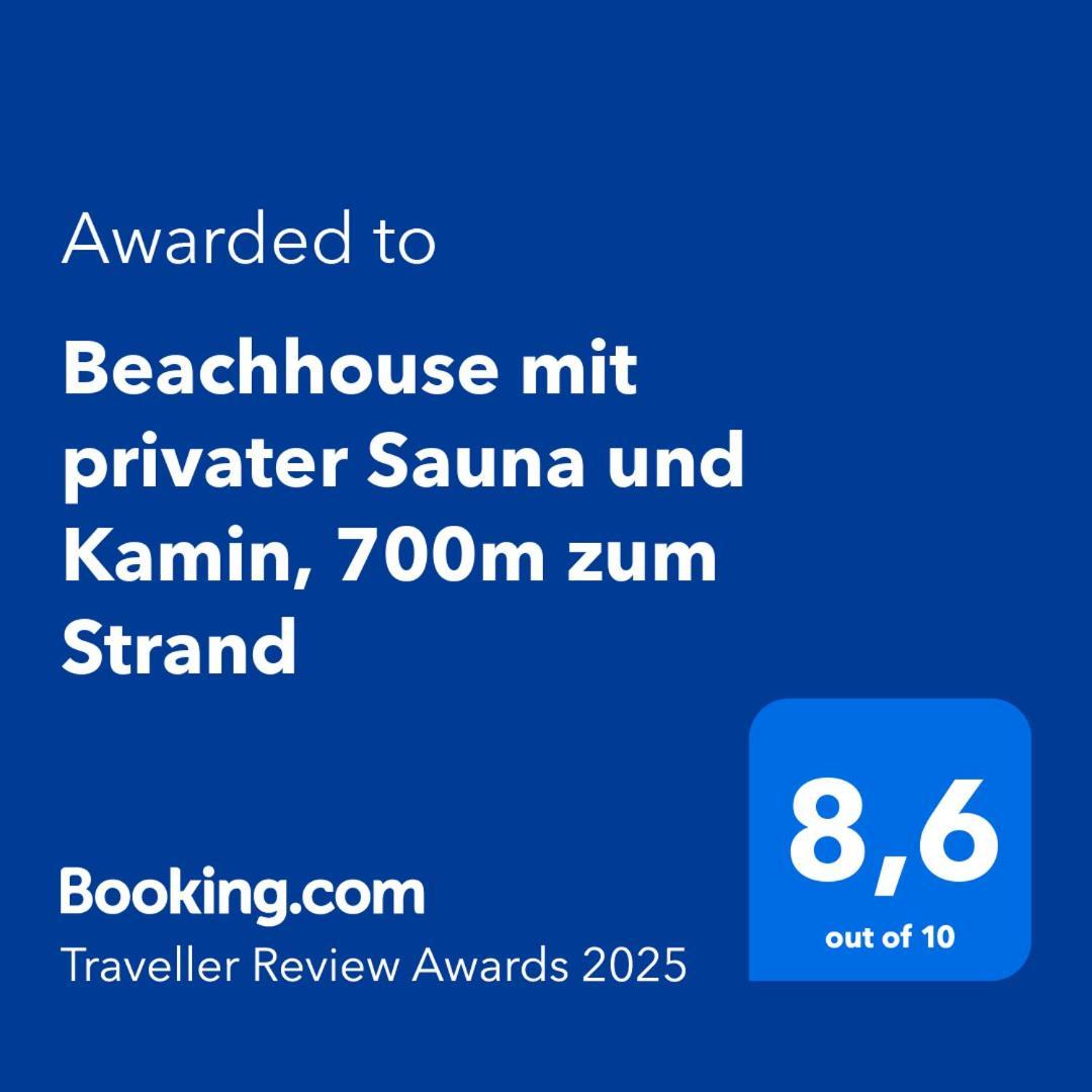 Beachhouse Mit Privater Sauna Und Kamin, 700M Zum Strand Schonberger Strand Exterior photo